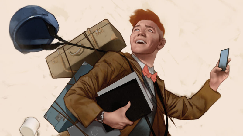Detail from variant cover of Superman’s Pal Jimmy Olsen #1.